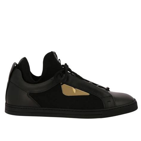 fendi black monster eyes sneakers|fendi sock sneakers women's.